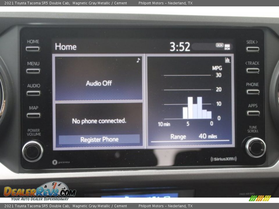 2021 Toyota Tacoma SR5 Double Cab Magnetic Gray Metallic / Cement Photo #15