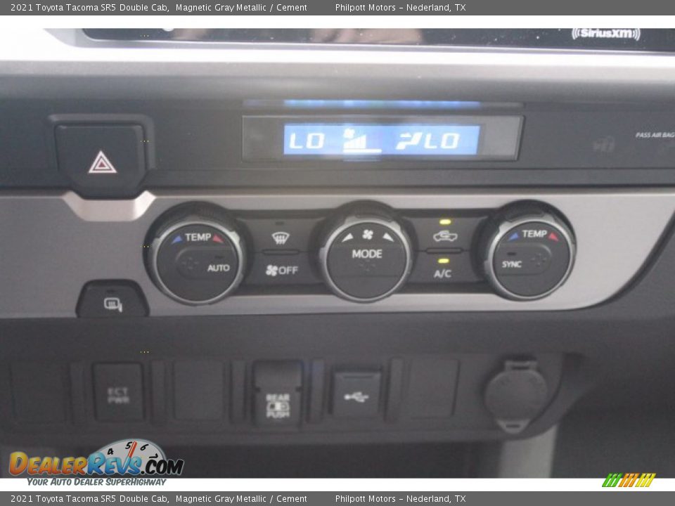 2021 Toyota Tacoma SR5 Double Cab Magnetic Gray Metallic / Cement Photo #16