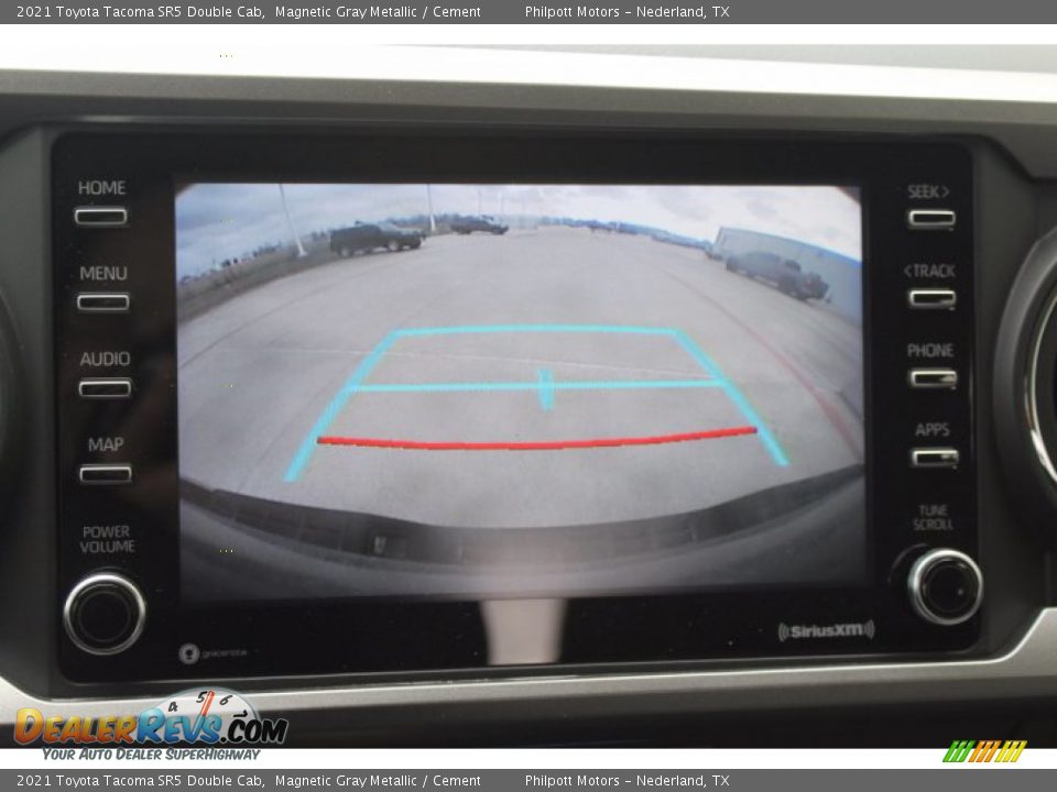 2021 Toyota Tacoma SR5 Double Cab Magnetic Gray Metallic / Cement Photo #17