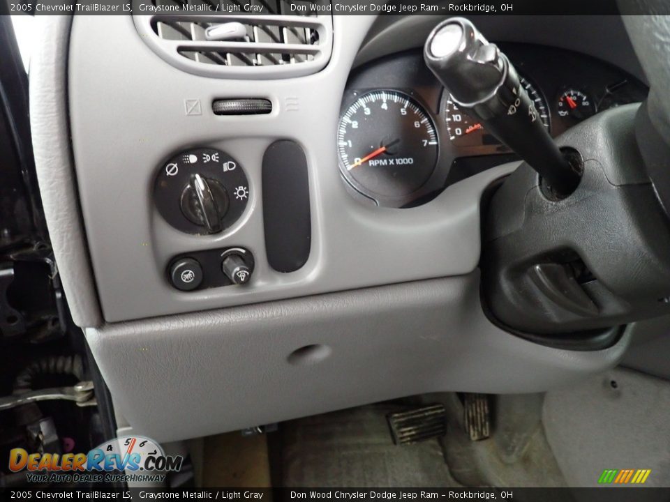 2005 Chevrolet TrailBlazer LS Graystone Metallic / Light Gray Photo #21