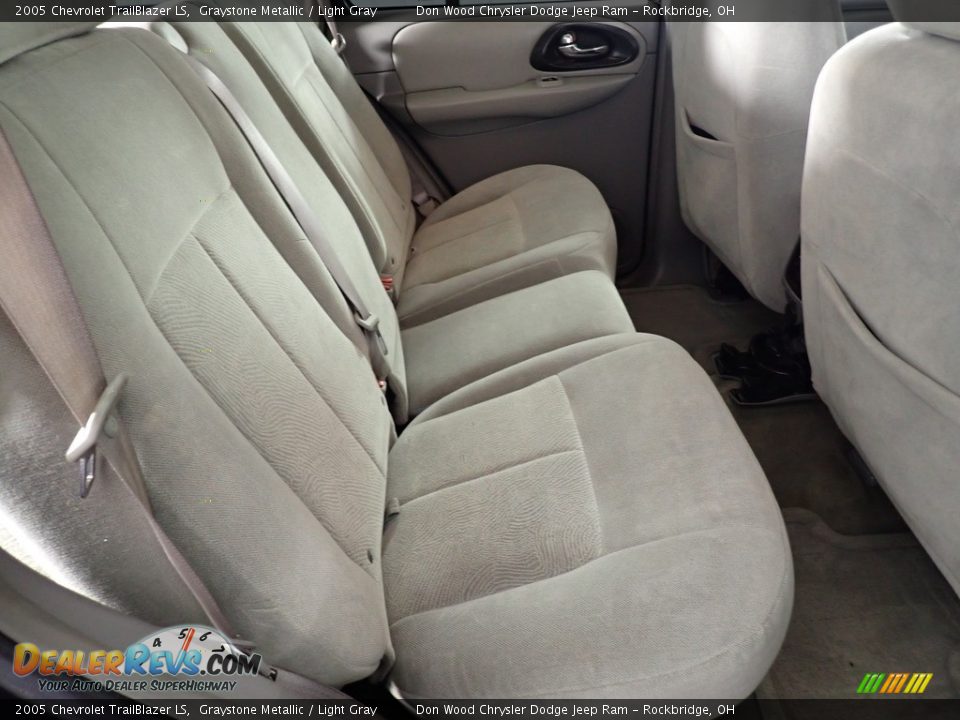 2005 Chevrolet TrailBlazer LS Graystone Metallic / Light Gray Photo #28