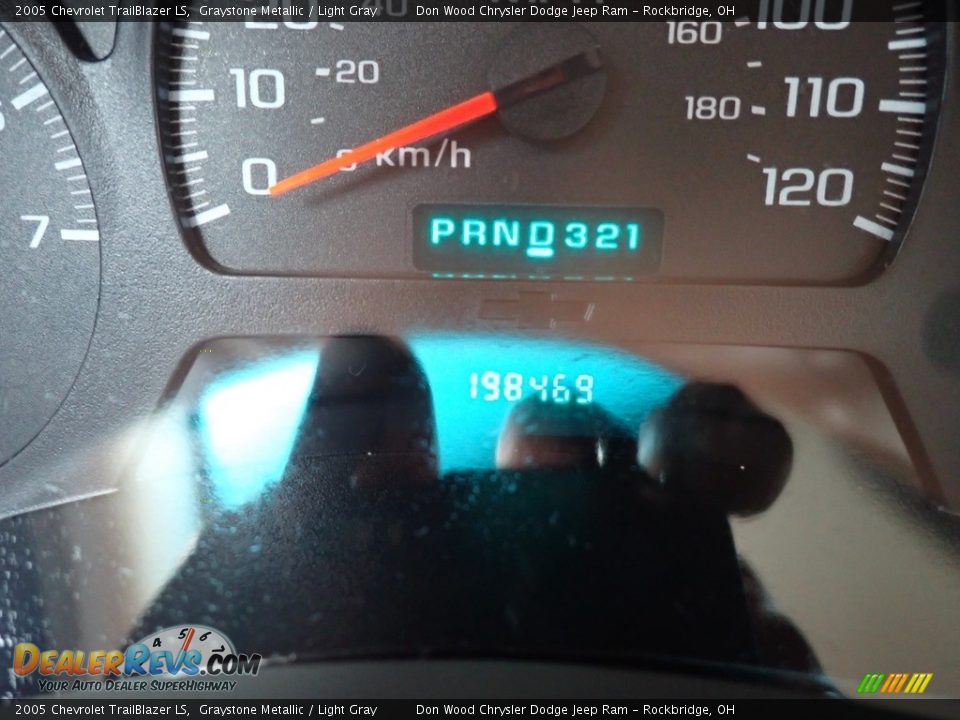 2005 Chevrolet TrailBlazer LS Graystone Metallic / Light Gray Photo #33