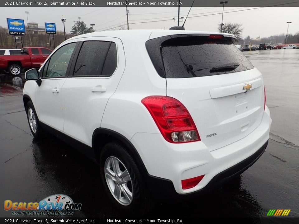 2021 Chevrolet Trax LS Summit White / Jet Black Photo #3