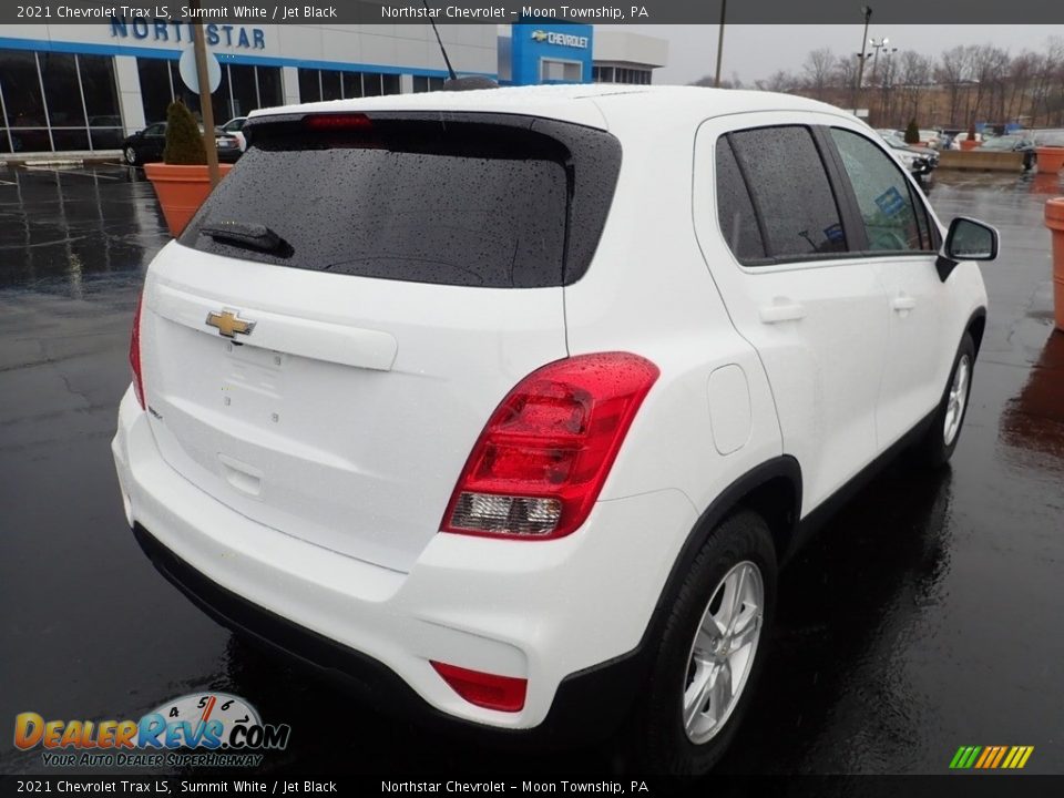 2021 Chevrolet Trax LS Summit White / Jet Black Photo #5