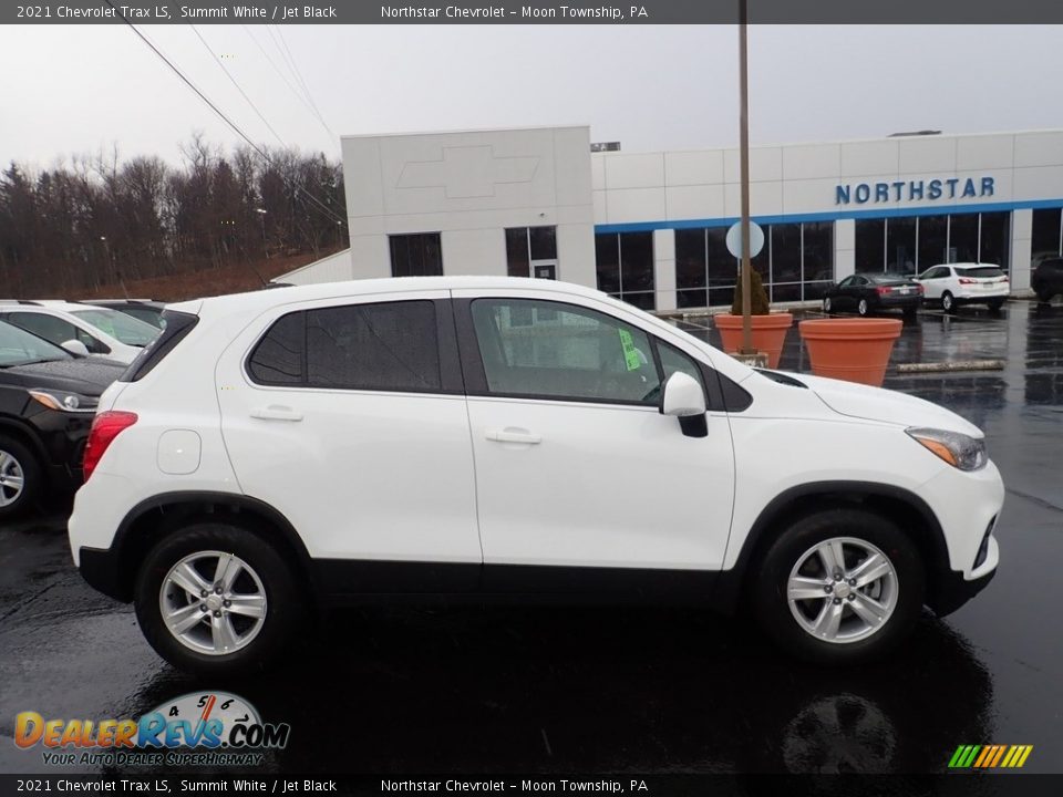 2021 Chevrolet Trax LS Summit White / Jet Black Photo #6