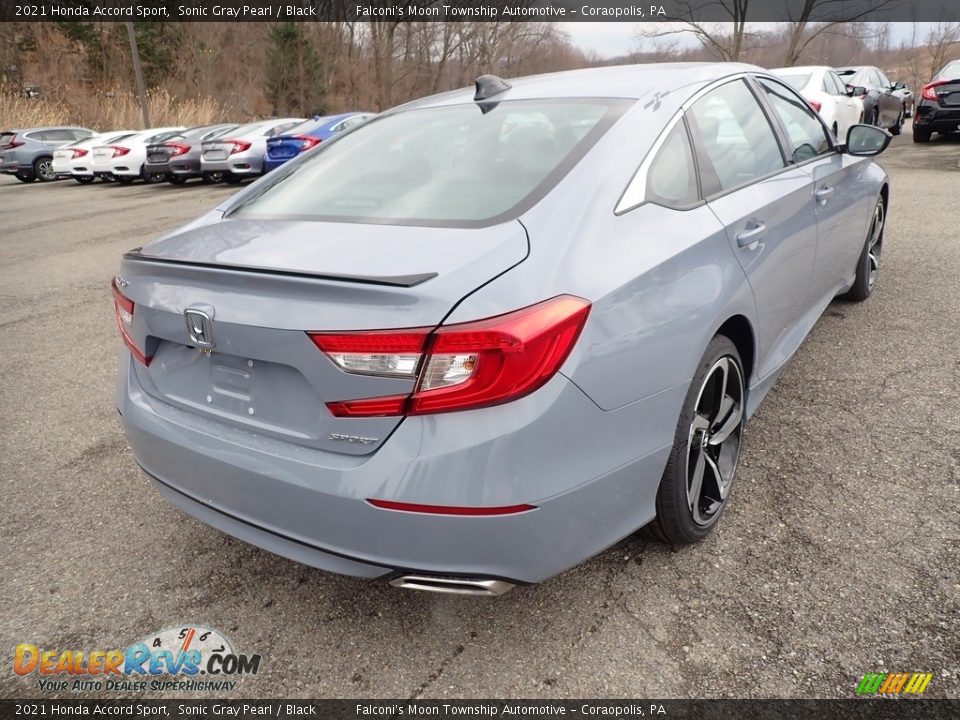 2021 Honda Accord Sport Sonic Gray Pearl / Black Photo #5