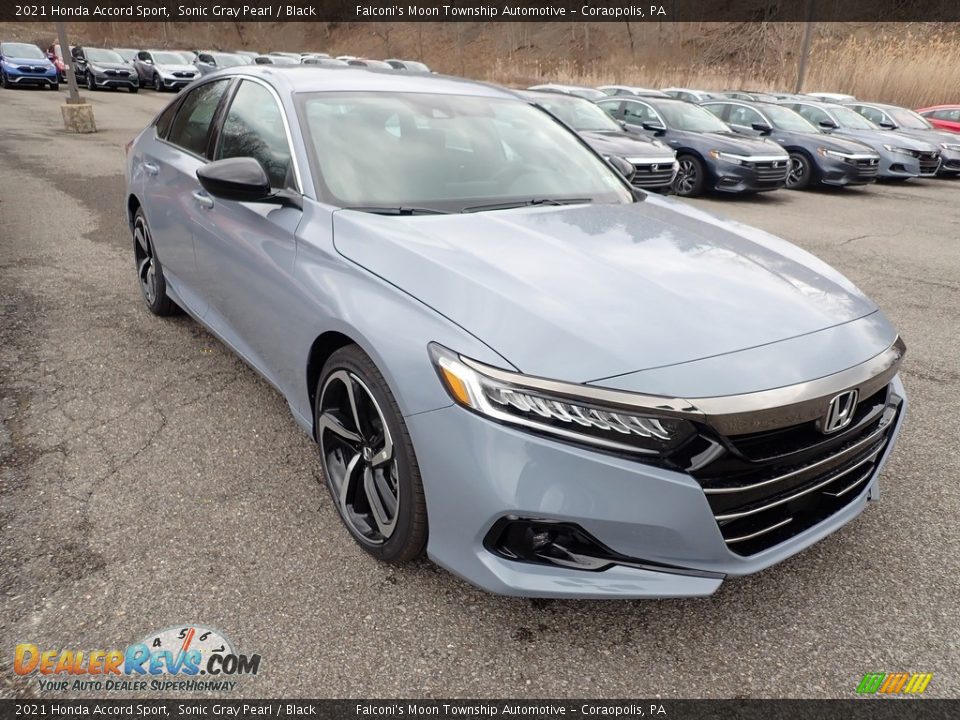 2021 Honda Accord Sport Sonic Gray Pearl / Black Photo #6