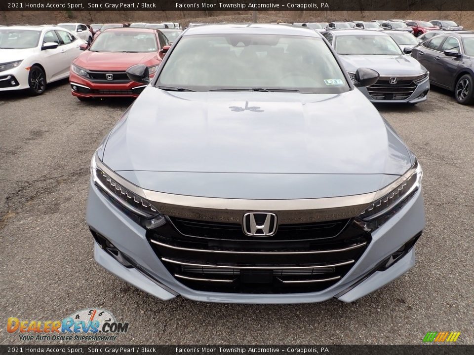 2021 Honda Accord Sport Sonic Gray Pearl / Black Photo #7