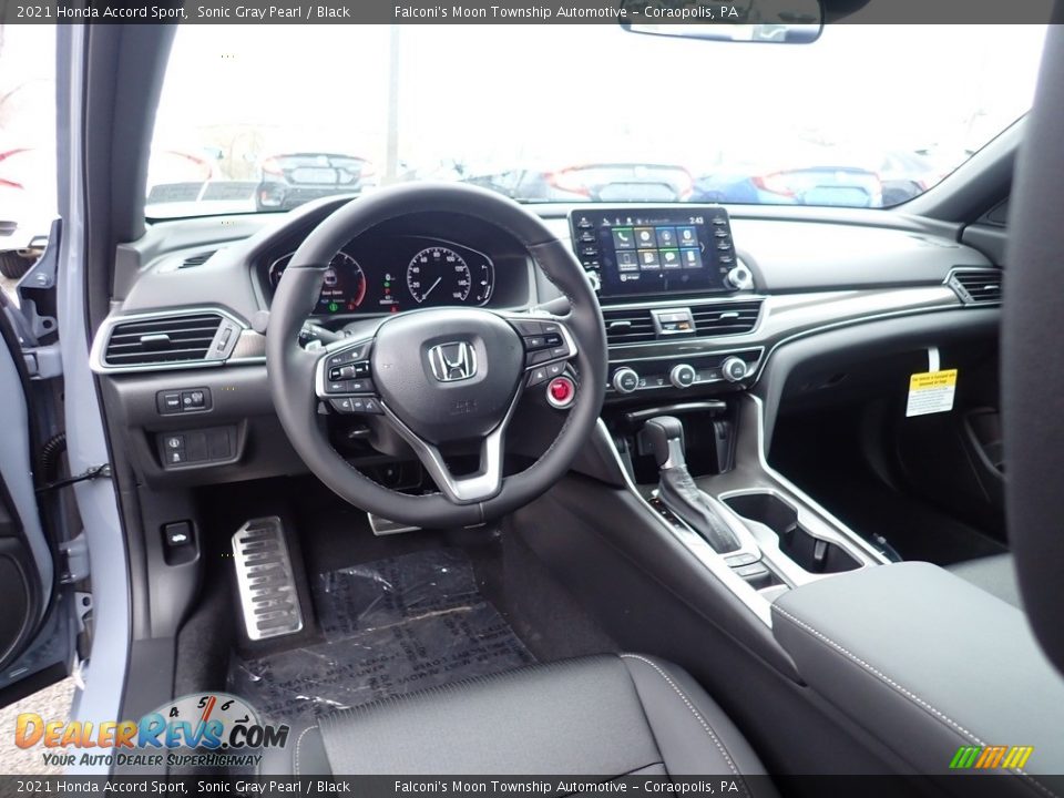 2021 Honda Accord Sport Sonic Gray Pearl / Black Photo #10