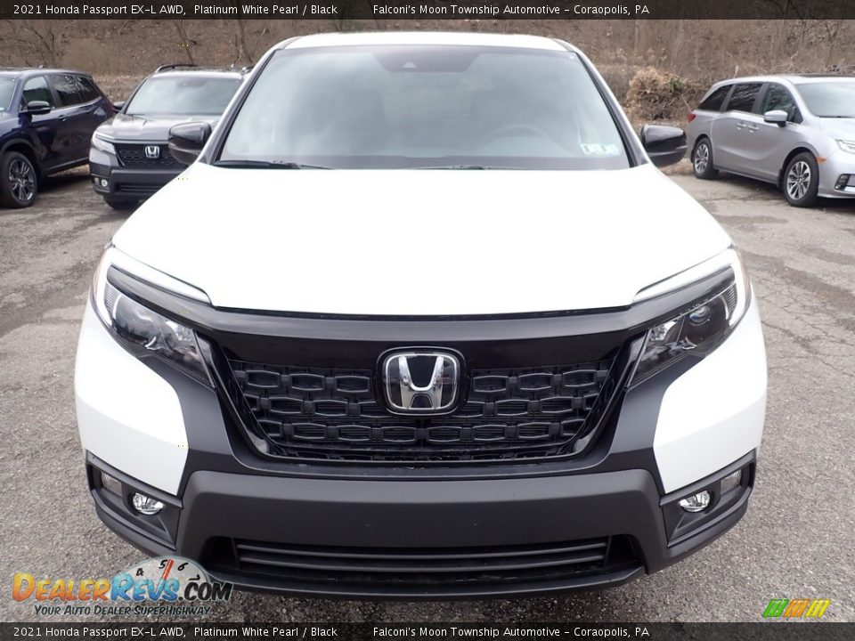 2021 Honda Passport EX-L AWD Platinum White Pearl / Black Photo #6