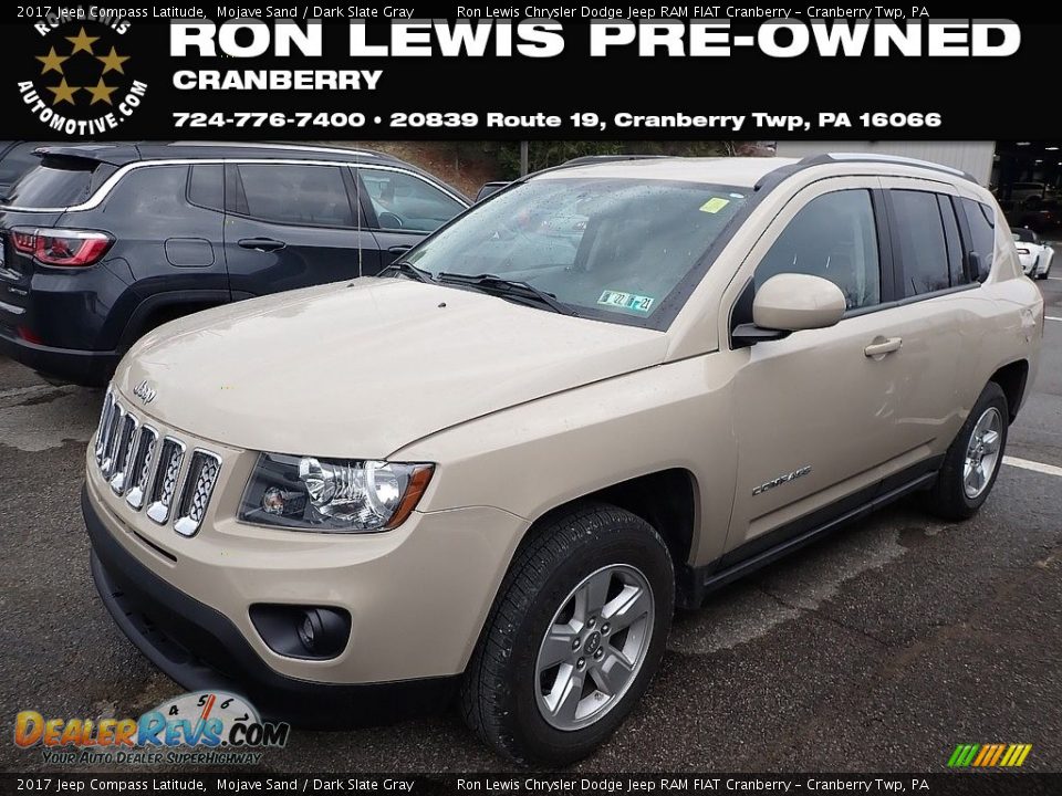 2017 Jeep Compass Latitude Mojave Sand / Dark Slate Gray Photo #1