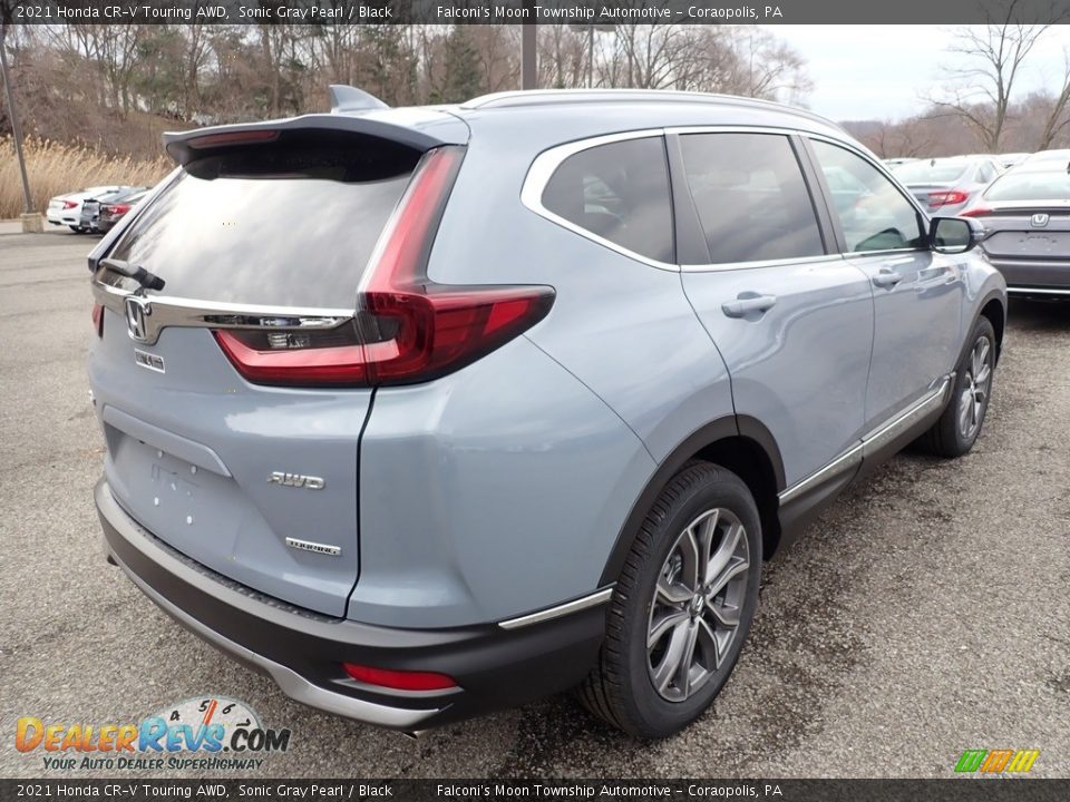 2021 Honda CR-V Touring AWD Sonic Gray Pearl / Black Photo #4