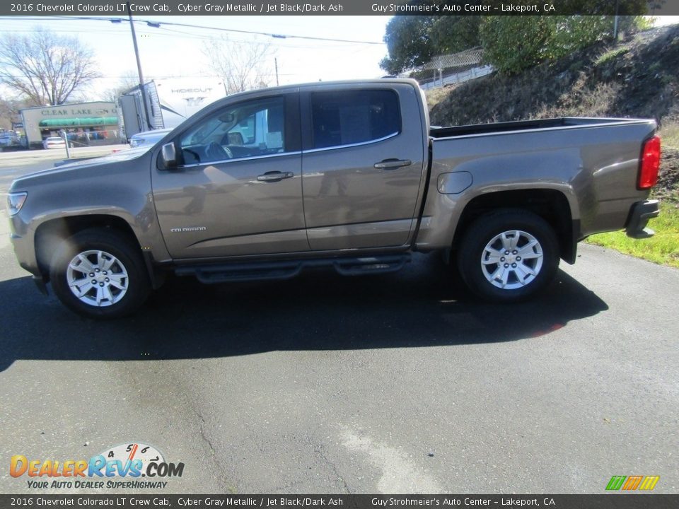 2016 Chevrolet Colorado LT Crew Cab Cyber Gray Metallic / Jet Black/Dark Ash Photo #5