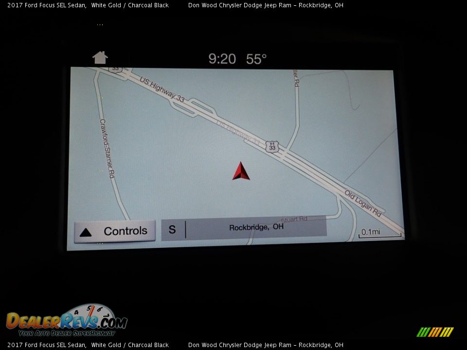 2017 Ford Focus SEL Sedan White Gold / Charcoal Black Photo #3