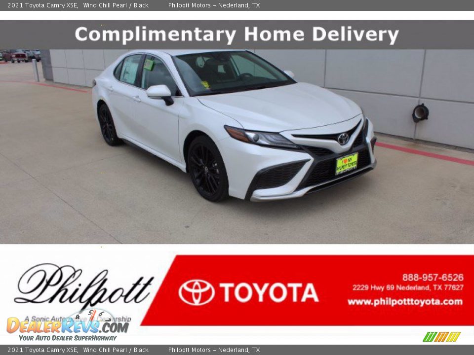 2021 Toyota Camry XSE Wind Chill Pearl / Black Photo #1
