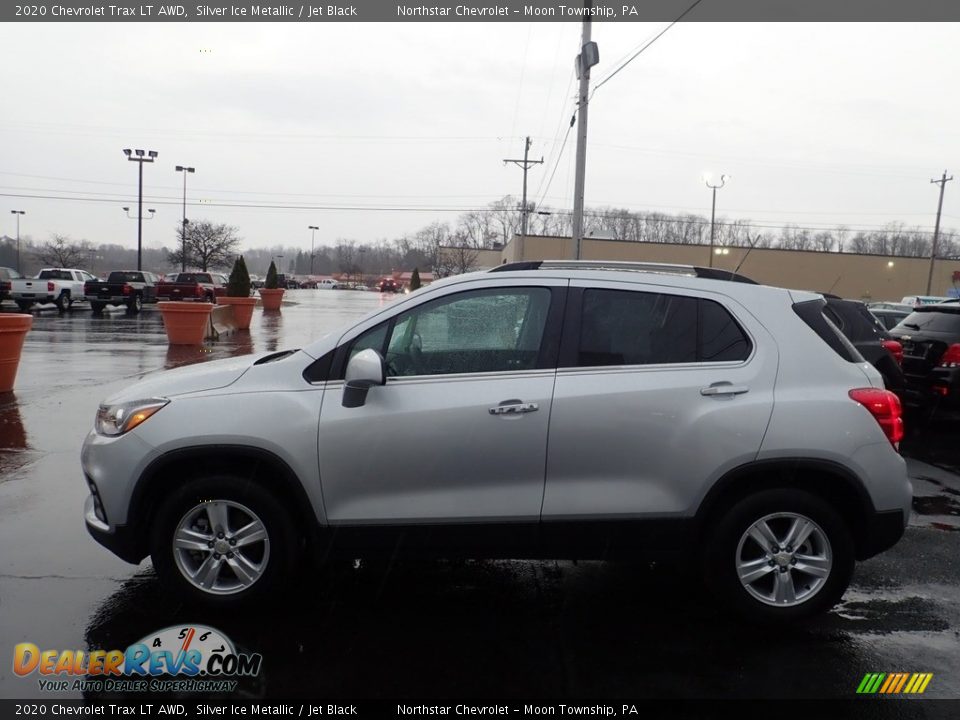 2020 Chevrolet Trax LT AWD Silver Ice Metallic / Jet Black Photo #2