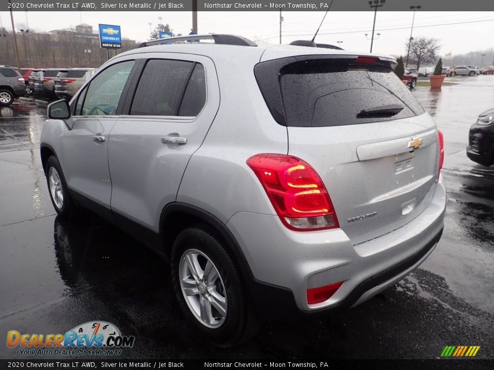 2020 Chevrolet Trax LT AWD Silver Ice Metallic / Jet Black Photo #3