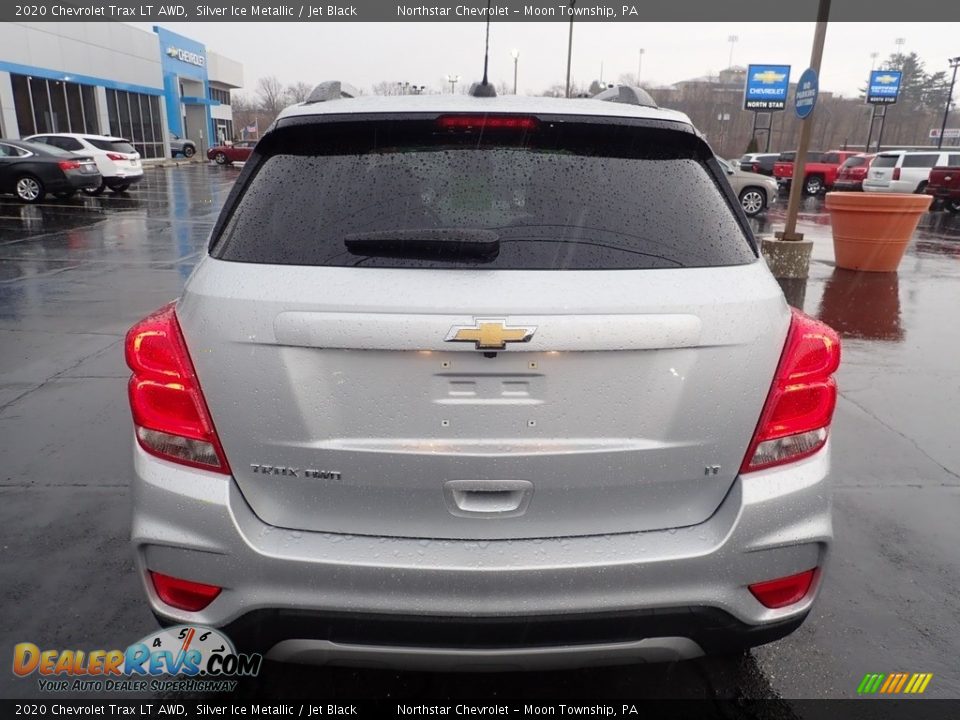 2020 Chevrolet Trax LT AWD Silver Ice Metallic / Jet Black Photo #4