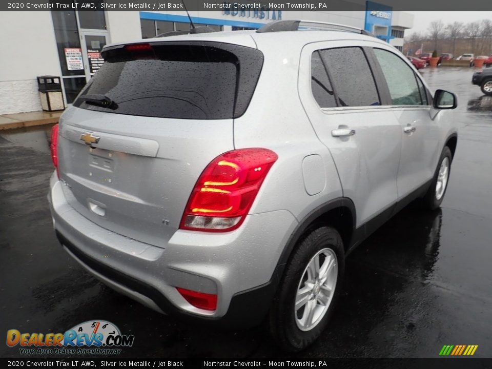 2020 Chevrolet Trax LT AWD Silver Ice Metallic / Jet Black Photo #6