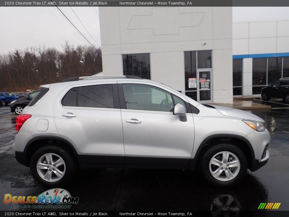 2020 Chevrolet Trax LT AWD Silver Ice Metallic / Jet Black Photo #7