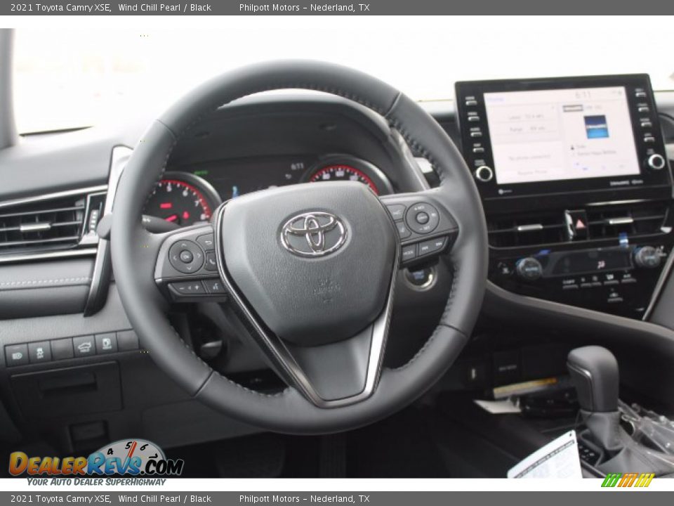 2021 Toyota Camry XSE Wind Chill Pearl / Black Photo #22