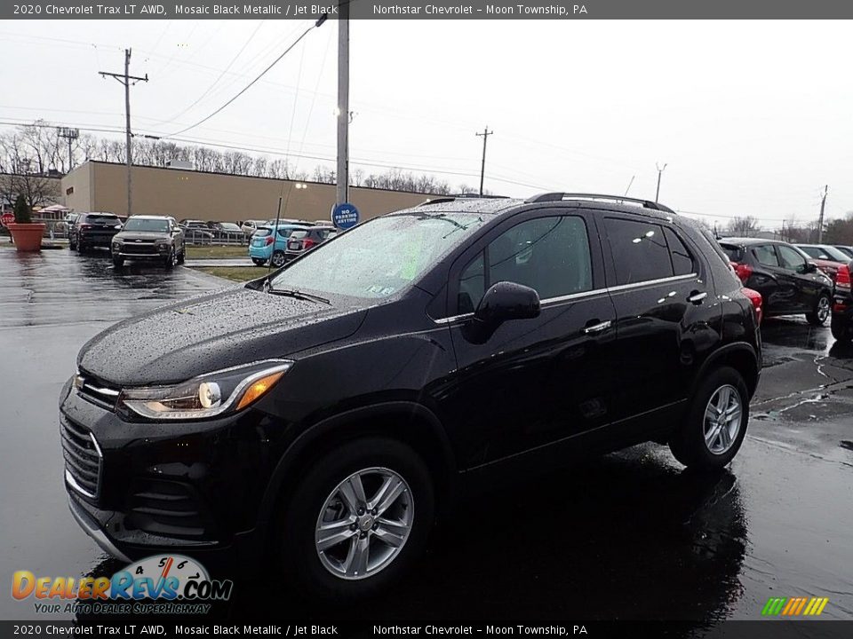 2020 Chevrolet Trax LT AWD Mosaic Black Metallic / Jet Black Photo #1