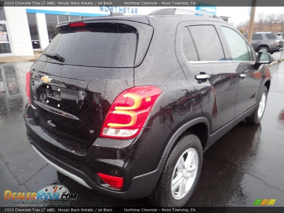 2020 Chevrolet Trax LT AWD Mosaic Black Metallic / Jet Black Photo #6