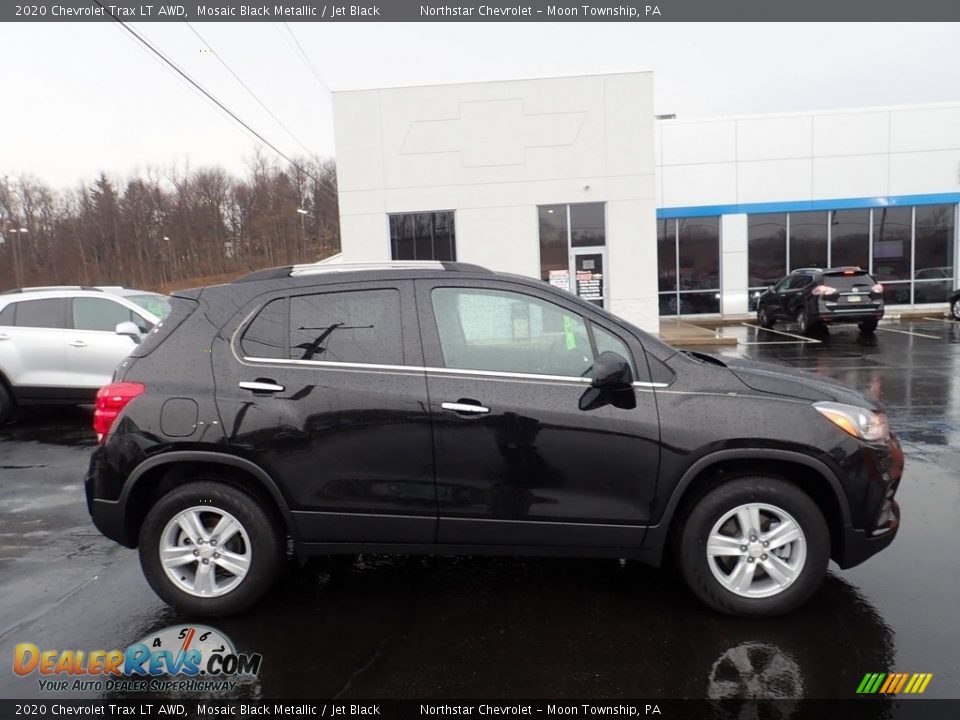 2020 Chevrolet Trax LT AWD Mosaic Black Metallic / Jet Black Photo #7