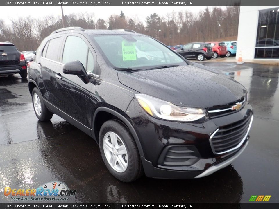 2020 Chevrolet Trax LT AWD Mosaic Black Metallic / Jet Black Photo #8