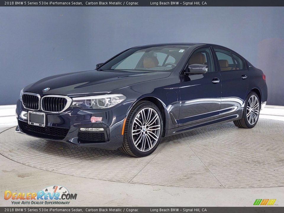 Carbon Black Metallic 2018 BMW 5 Series 530e iPerfomance Sedan Photo #3