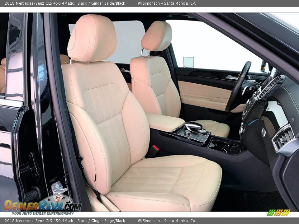 Front Seat of 2018 Mercedes-Benz GLS 450 4Matic Photo #6
