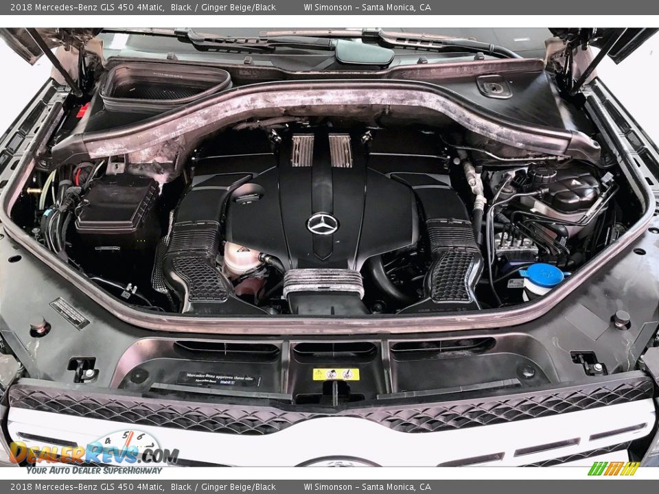 2018 Mercedes-Benz GLS 450 4Matic 3.0 Liter biturbo DOHC 24-Valve VVT V6 Engine Photo #9
