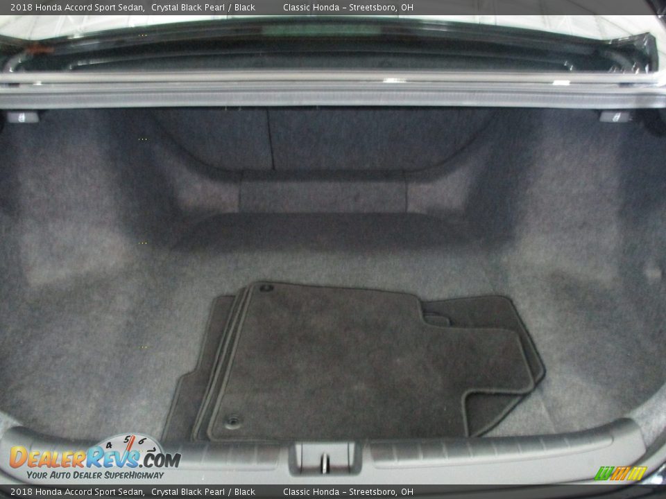 2018 Honda Accord Sport Sedan Crystal Black Pearl / Black Photo #20