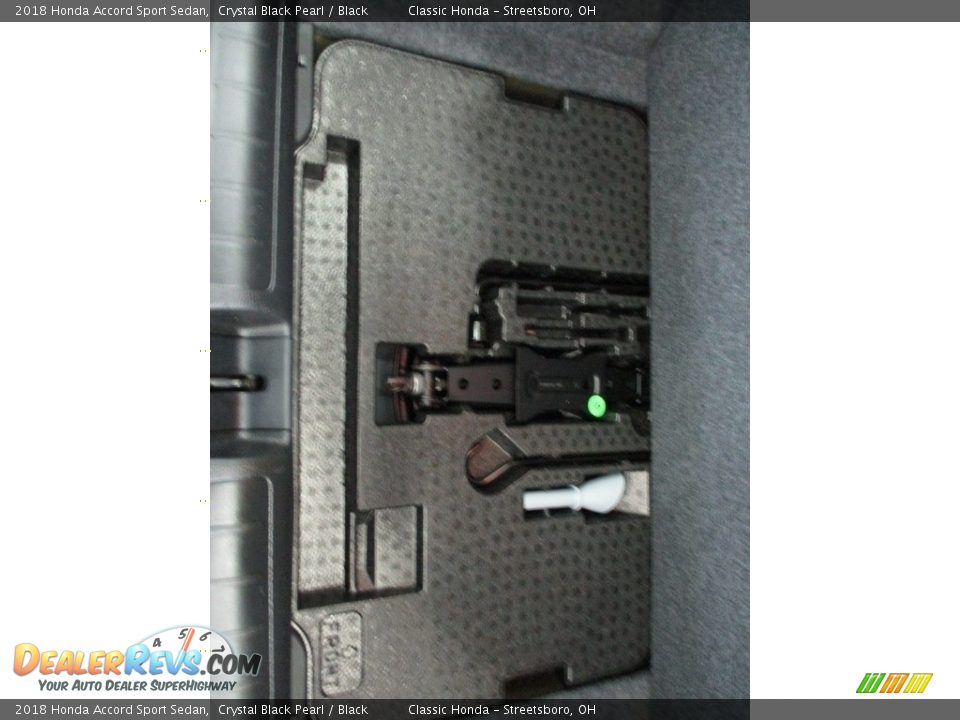 2018 Honda Accord Sport Sedan Crystal Black Pearl / Black Photo #21