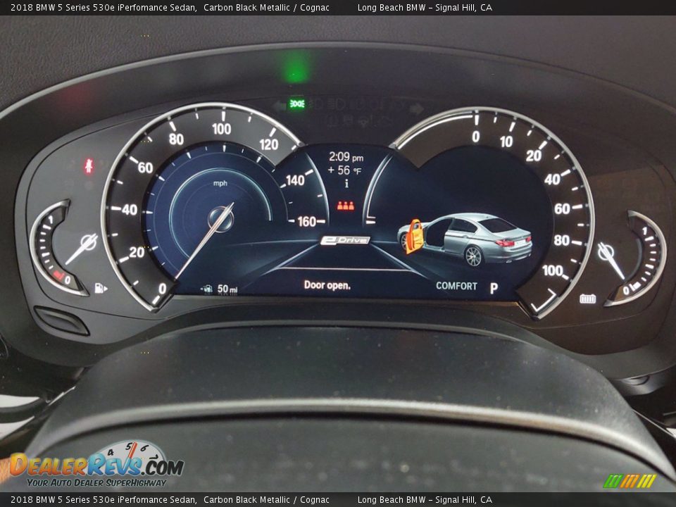 2018 BMW 5 Series 530e iPerfomance Sedan Gauges Photo #20