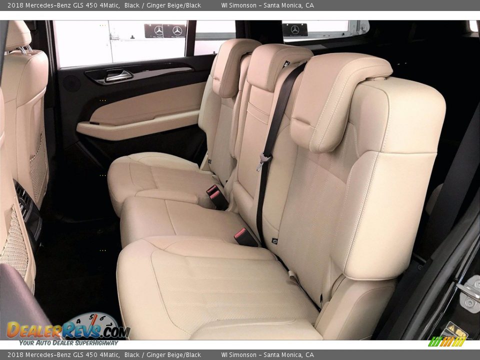 Rear Seat of 2018 Mercedes-Benz GLS 450 4Matic Photo #20