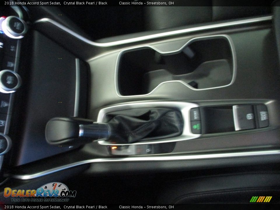 2018 Honda Accord Sport Sedan Crystal Black Pearl / Black Photo #33