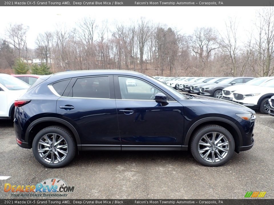 Deep Crystal Blue Mica 2021 Mazda CX-5 Grand Touring AWD Photo #1