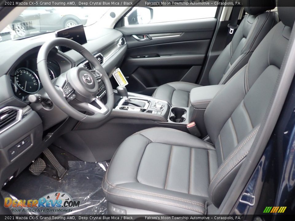 Front Seat of 2021 Mazda CX-5 Grand Touring AWD Photo #10