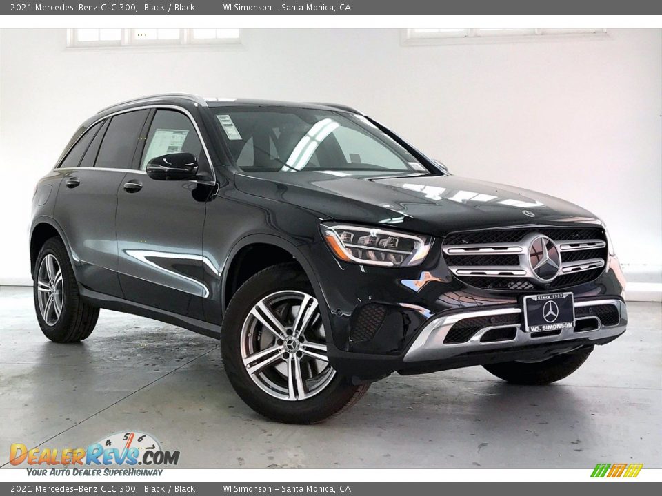 2021 Mercedes-Benz GLC 300 Black / Black Photo #12