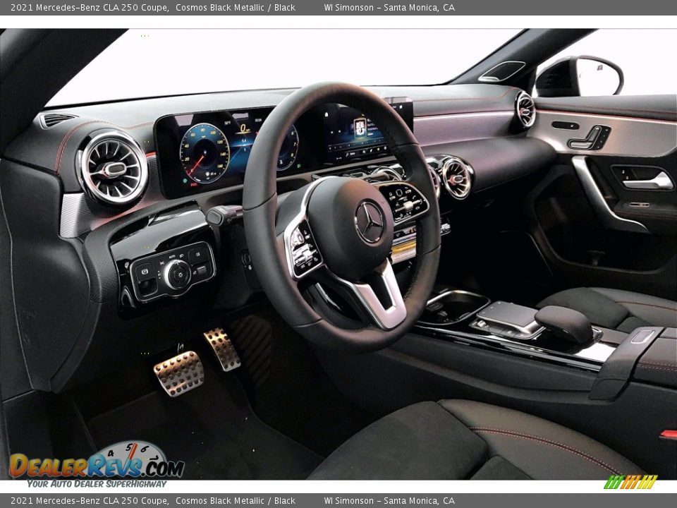 Dashboard of 2021 Mercedes-Benz CLA 250 Coupe Photo #4