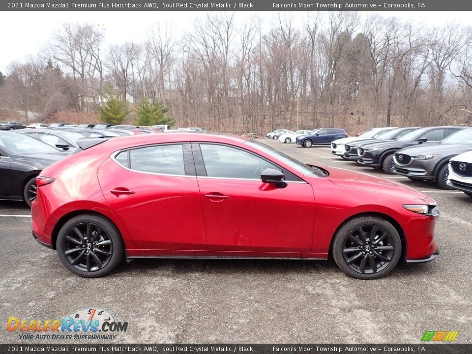 Soul Red Crystal Metallic 2021 Mazda Mazda3 Premium Plus Hatchback AWD Photo #1