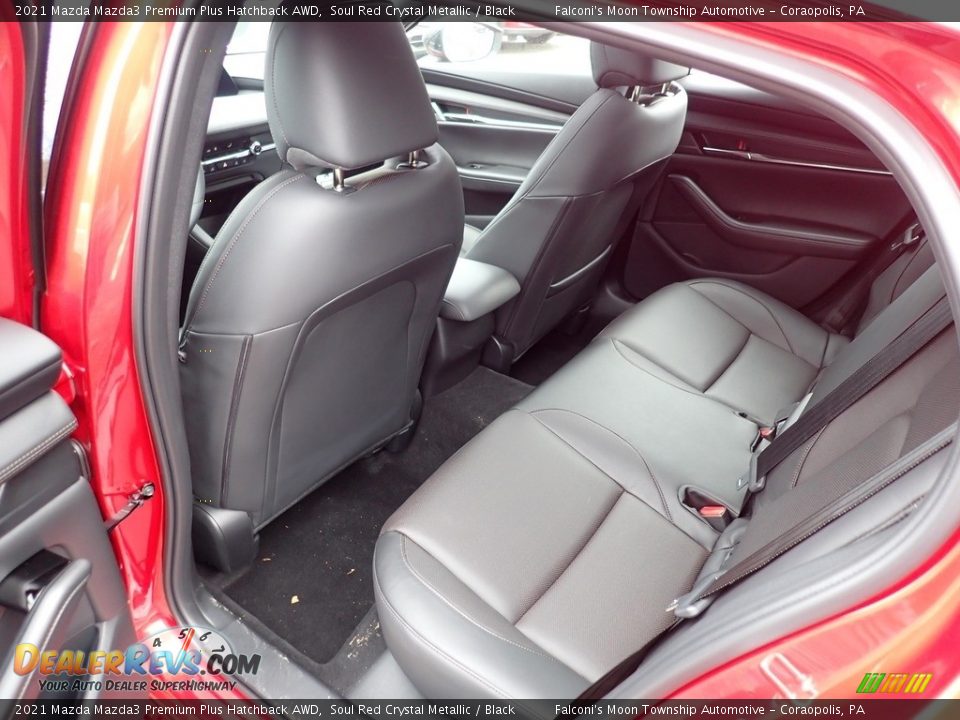 Rear Seat of 2021 Mazda Mazda3 Premium Plus Hatchback AWD Photo #8