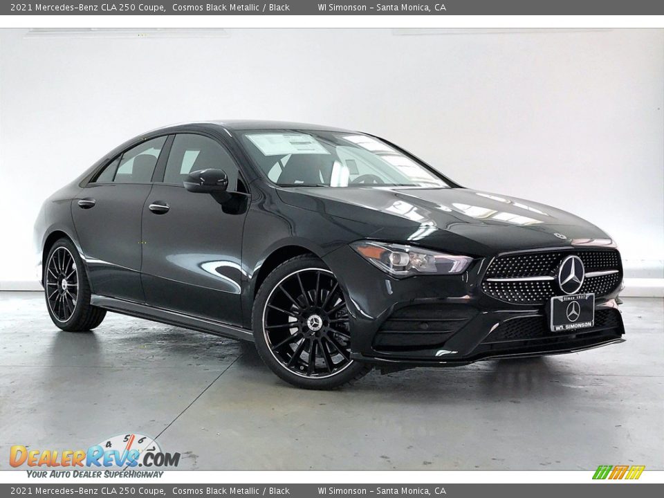 Front 3/4 View of 2021 Mercedes-Benz CLA 250 Coupe Photo #12