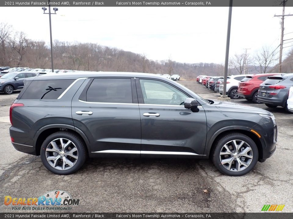 2021 Hyundai Palisade Limited AWD Rainforest / Black Photo #1