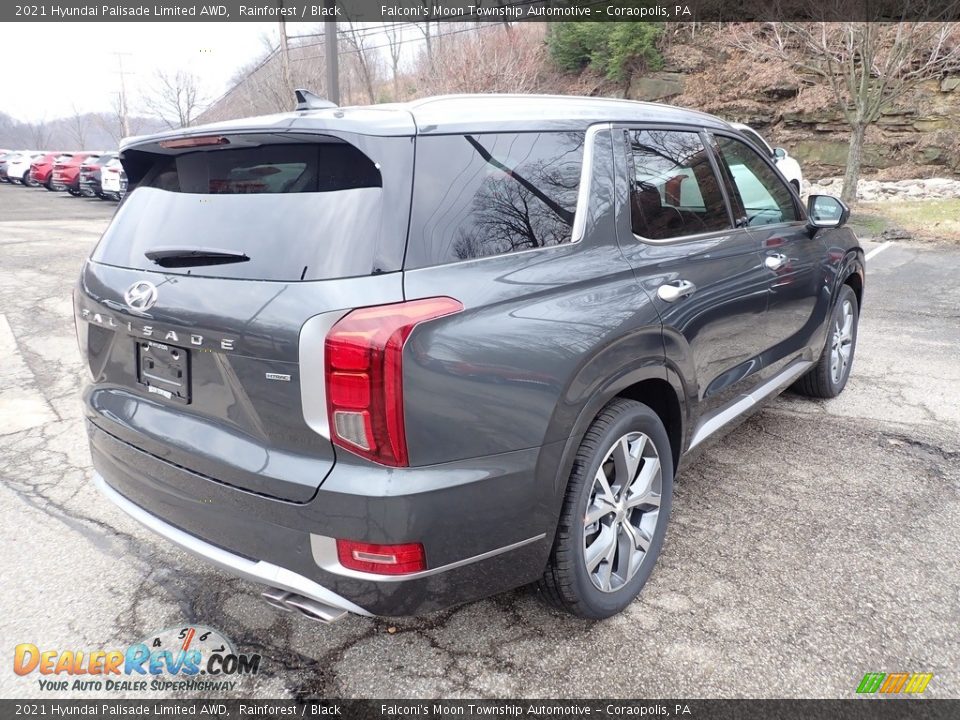 2021 Hyundai Palisade Limited AWD Rainforest / Black Photo #2