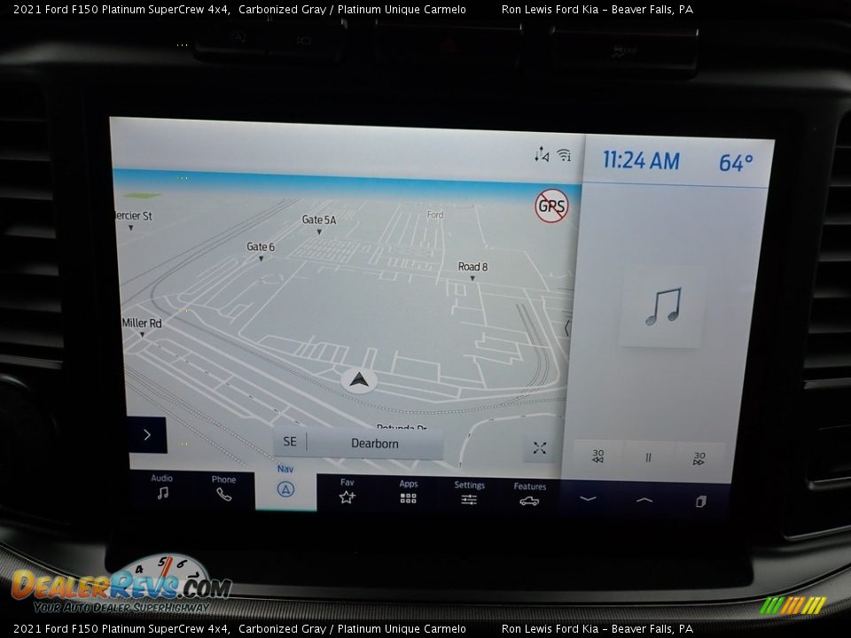 2021 Ford F150 Platinum SuperCrew 4x4 Carbonized Gray / Platinum Unique Carmelo Photo #16