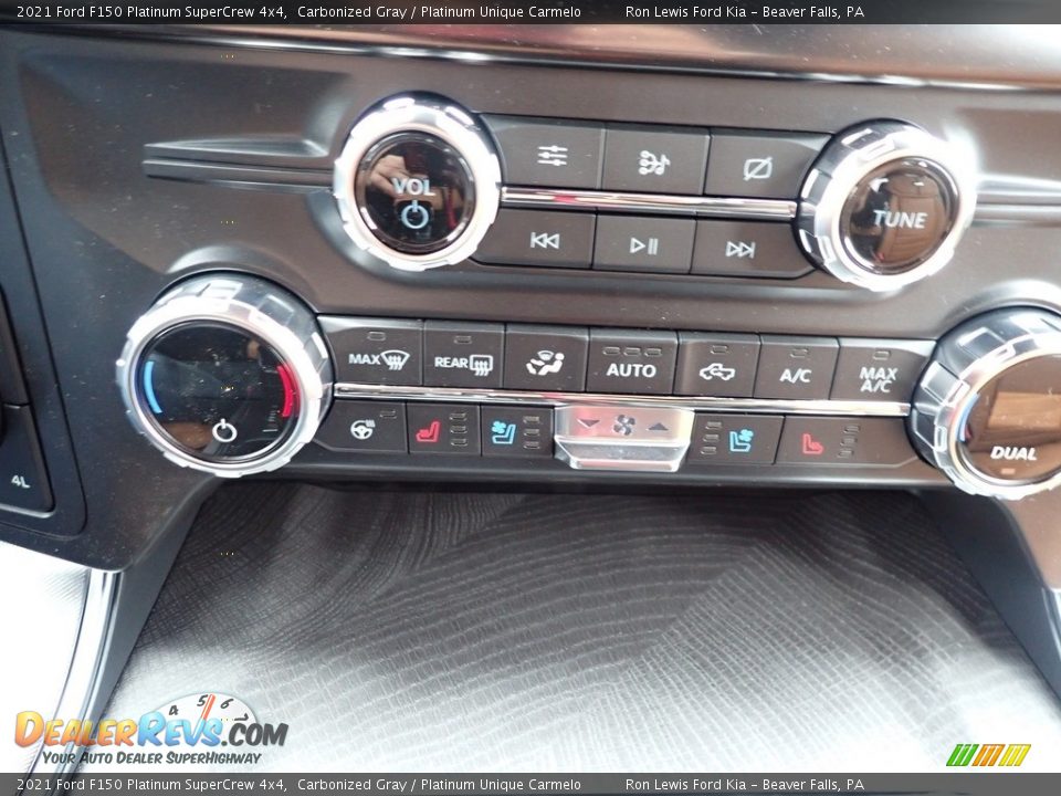 2021 Ford F150 Platinum SuperCrew 4x4 Carbonized Gray / Platinum Unique Carmelo Photo #18