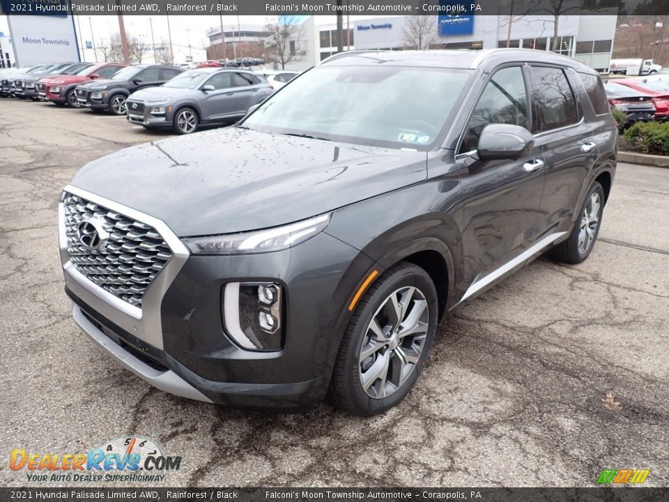 2021 Hyundai Palisade Limited AWD Rainforest / Black Photo #5