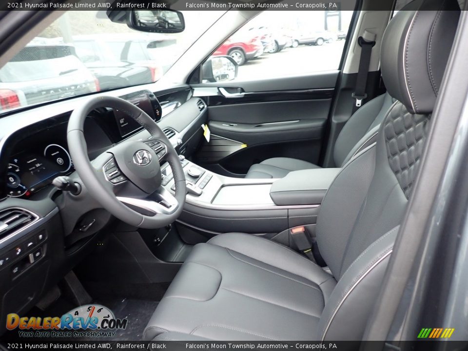 2021 Hyundai Palisade Limited AWD Rainforest / Black Photo #10
